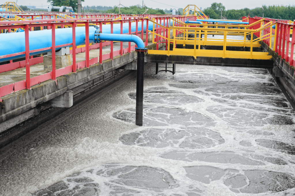 Some wastewater treatment plants (WWTPs) use membrane bioreactors (MBR)...